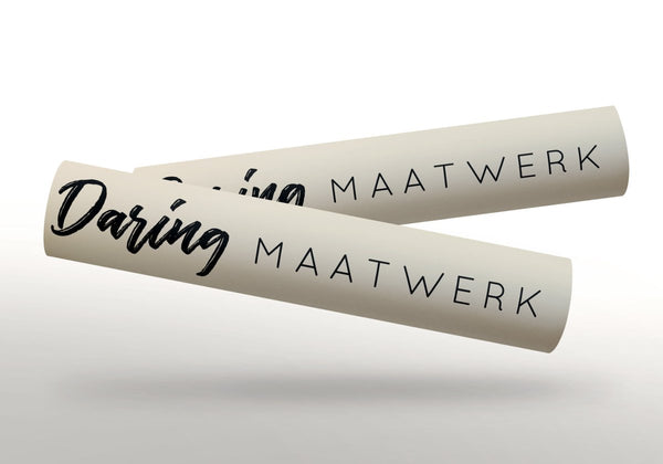 Behang op maat - afwijkende maten per m2 - Daring Walls