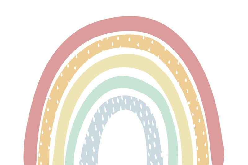 Kinderbehang Rainbow XL Pastel - Daring Walls